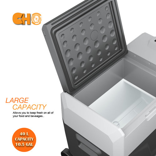 CHO 40 Qt. Portable Freezer Cooler & Reviews Wayfair